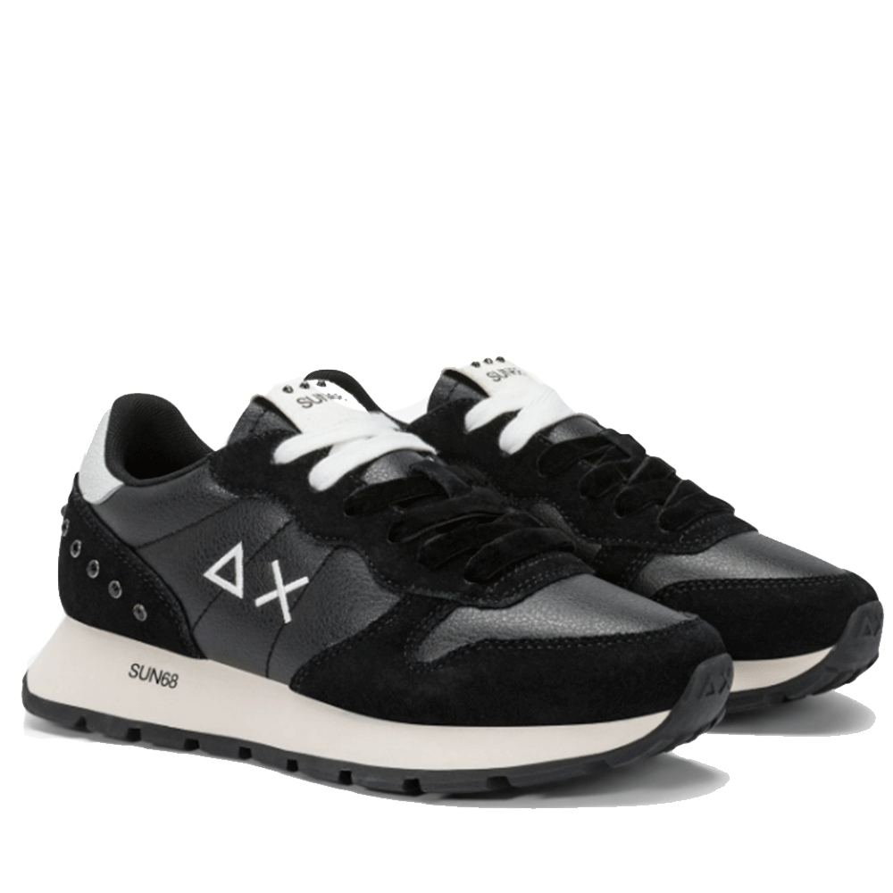 Scarpe Donna Sun68 Sneakers Ally Studs Colore Nero - Z45206