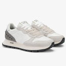 Scarpe Donna Sun68 Sneakers Ally Studs Colore Bianco Panna - Z45206