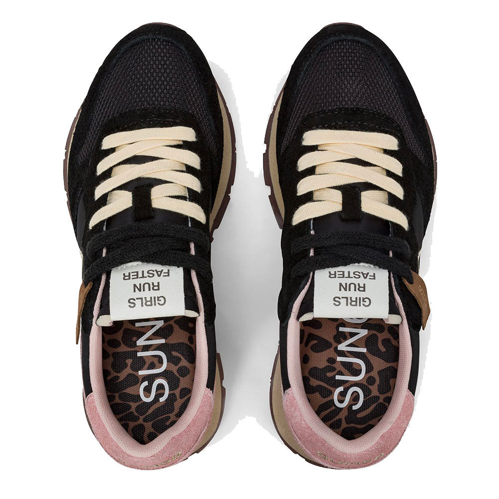 Women's Black Vintage Sneakers SUN68 Ally - Z45207