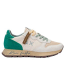 Women's Cream White Vintage Sneakers SUN68 Ally - Z45207
