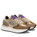 Scarpe Donna Sun68 Sneakers Big Ally Glitter Colore Oro - Z45212