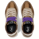 Scarpe Donna Sun68 Sneakers Big Ally Glitter Colore Oro - Z45212