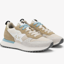 Scarpe Donna Sun68 Sneakers Stargirl Multicolor Colore Bianco Panna - Z45216