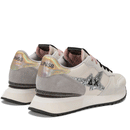 Scarpe Donna Sun68 Sneakers Stargirl Glitter Logo Colore Bianco Panna - Z45217