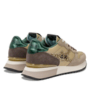 Scarpe Donna Sun68 Sneakers Stargirl Glitter Logo Colore Beige Scuro - Z45217
