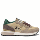 Scarpe Donna Sun68 Sneakers Stargirl Glitter Logo Colore Beige Scuro - Z45217