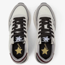 Scarpe Donna Sun68 Sneakers Big Stargirl Mix Material Colore Bianco Panna - Z45221