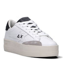 Scarpe Donna Sun68 Sneakers Big Katy Leather Bianco - Nero - Z45235