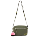 Borsa Donna a Tracolla SUN68 in Tessuto Militare Scuro - Z45269