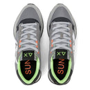 Scarpe Uomo Sun68 Sneakers Jaki 2.0 Fluo Grigio Medio - Z46123