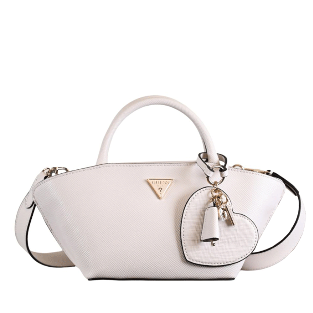 Borsa Donna Mini a Mano con Tracolla GUESS Linea Bolena colore Stone
