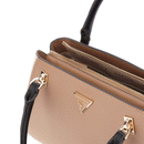 Borsa Donna a Mano GUESS Linea Noelle Colore Tan Multi