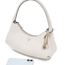 Borsa Donna Hobo a Spalla GUESS Linea Gilda Colore Off White
