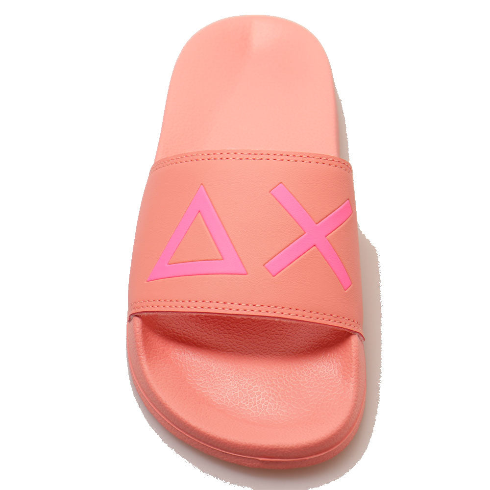 SUN68 Damen Hausschuhe Flamingo Logo Color Line - X35204