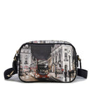 Borsa Donna Y NOT a Tracolla YES-310 Stampa London By Night