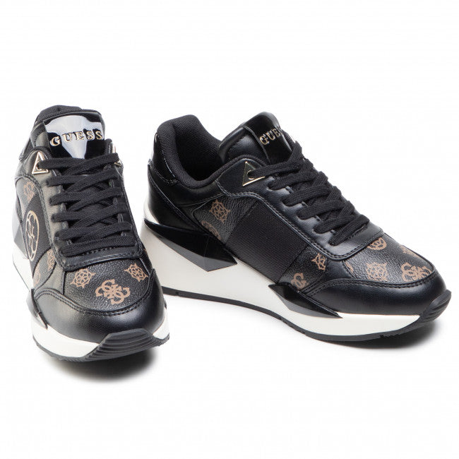 Scarpe Donna GUESS Sneakers Bronze Black Linea Tesha