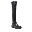 GUESS Damenschuhe Hohe Stiefel Ludo Line Farbe Schwarz