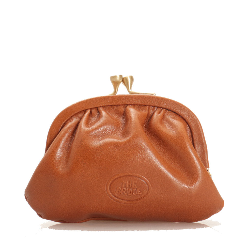 Portamonete LEAS In Vera Pelle Marrone - Edizione Speciale, 2 Portamonete LEAS In Vera Pelle Marrone - Edizione Speciale, 2