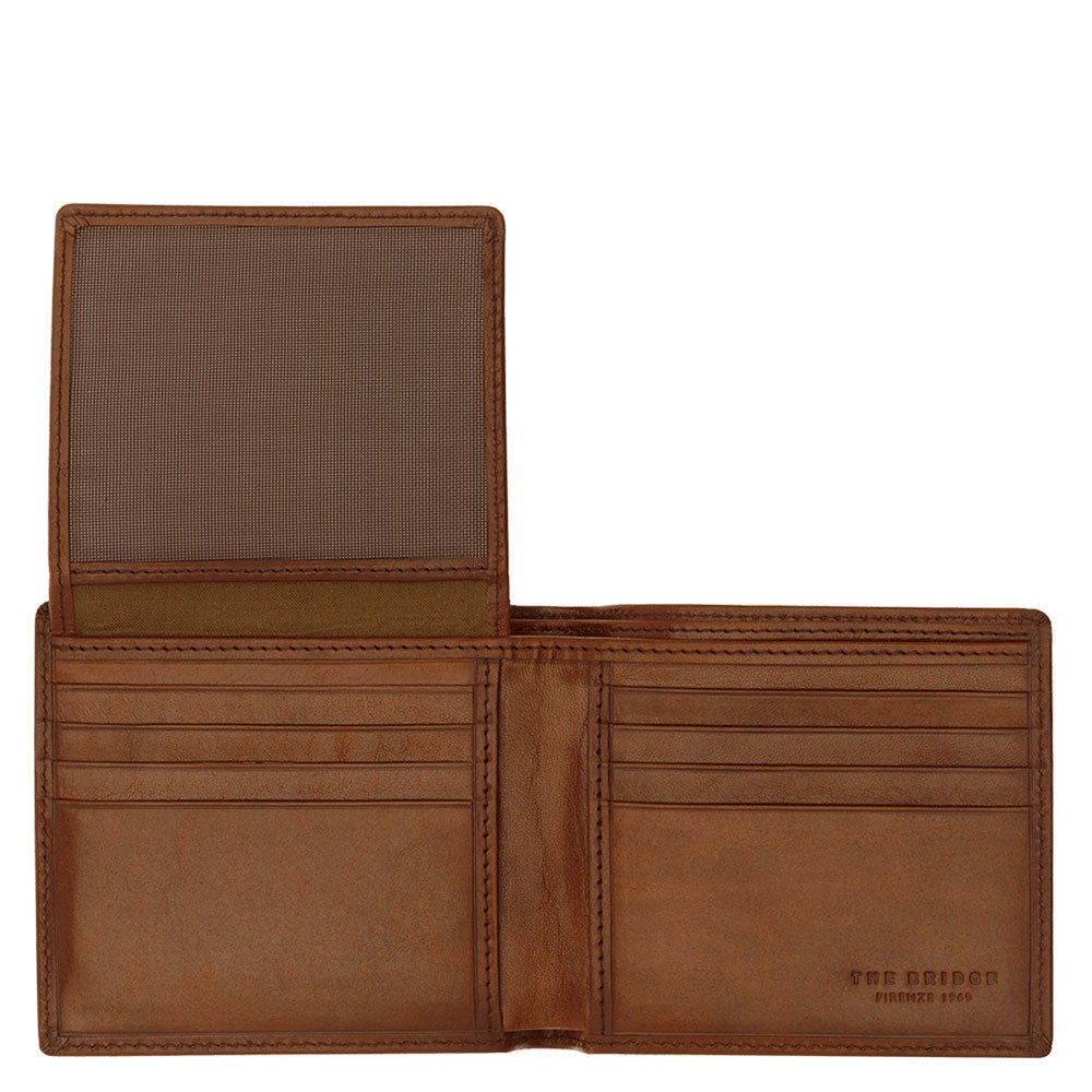 Pepe Jeans Delta Portafoglio Orizzontale In Pelle Marrone – Con Portacarte Estraibile, Misure 11x8,5x1 Cm – Compatto E Da Viaggio
