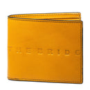 Herren-Brieftasche mit Kartenetui THE BRIDGE Alberto-Linie aus gelbem Leder