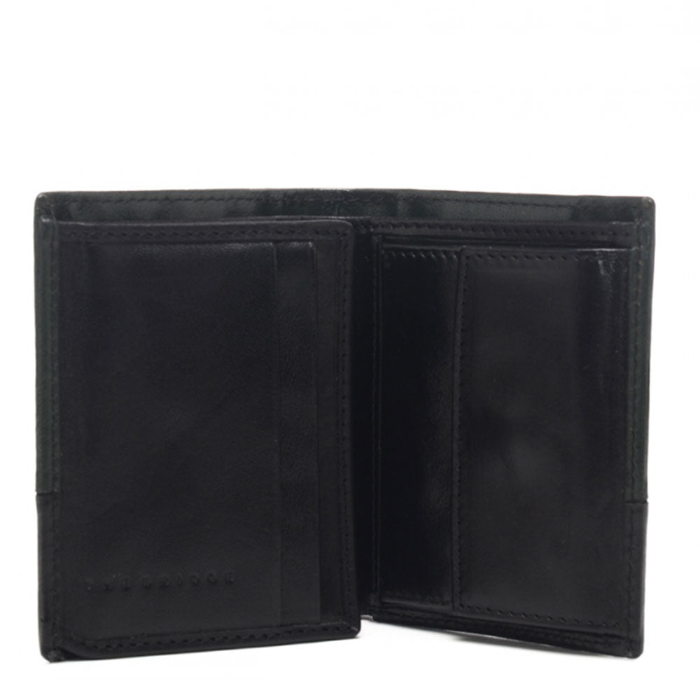 Portafoglio Uomo Verticale con Pattina e Portamonete THE BRIDGE In