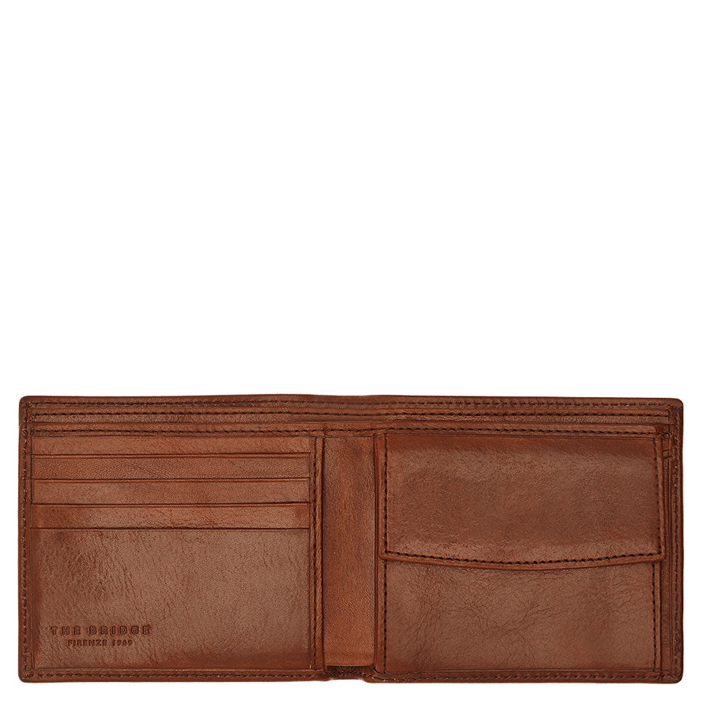Portafoglio Uomo In Pelle JOOP! Daphnis Billfold V5 Soft Leather, Marrone, 4 Scomparti Per Carte, Nuovo Con Confezione Regalo