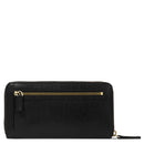 Portafoglio Donna Zip Around THE BRIDGE in Pelle Nera linea Story Donna