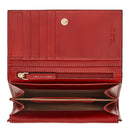 Damenbrieftasche mit Clip THE BRIDGE aus schwarzem Leder der Matilde-Linie