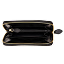 Portafoglio Donna Zip Around THE BRIDGE linea Bettina in Pelle Nera