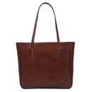 THE BRIDGE DIANA LINIE
Vertikale Damen Shopping Bag aus braunem Leder