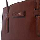 THE BRIDGE DIANA LINIE
Vertikale Damen Shopping Bag aus braunem Leder