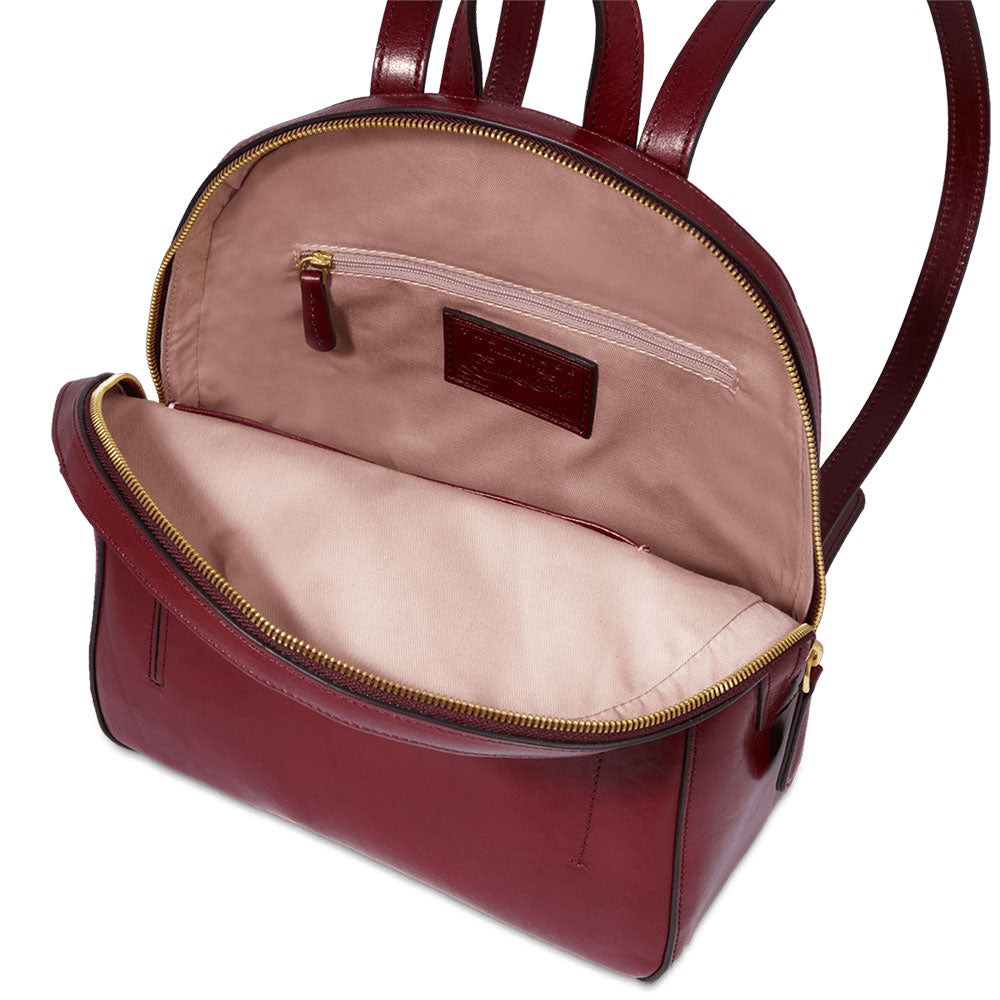 Zaino Donna THE BRIDGE linea Diana in Pelle Bordeaux