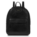THE BRIDGE Damenrucksack Diana-Linie aus schwarzem Leder