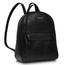 THE BRIDGE Damenrucksack Diana-Linie aus schwarzem Leder