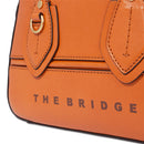 THE BRIDGE Boston Bag Daphne-Linie für Damen aus orangefarbenem Leder