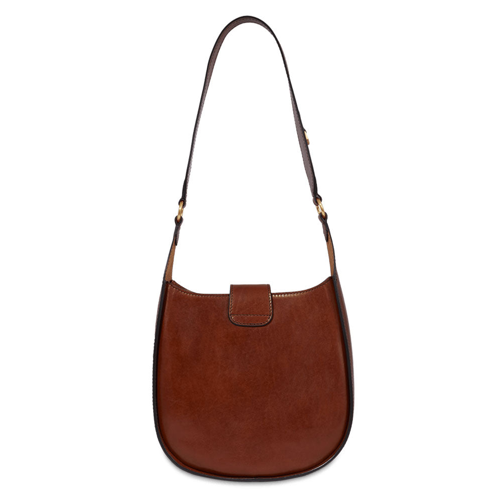 THE BRIDGE DORA LINIE
Damen Hobo Tasche aus braunem Leder