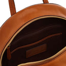 Zaino Donna THE BRIDGE in Pelle color Cognac linea Angela