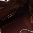 THE BRIDGE Umhängetasche für Damen aus braunem Leder der Plume Soft-Linie