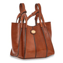 THE BRIDGE CLAUDIA LINIE
Damen Umhängetasche aus braunem Leder