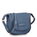 THE BRIDGE Damen-Umhängetasche Domitilla-Linie aus grünem Leder