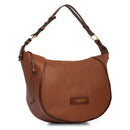 Hobo Bag Donna THE BRIDGE linea Domitilla in Pelle Marrone