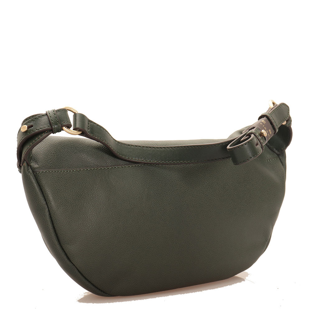 Marsupio Donna THE BRIDGE linea Domitilla in Pelle Verde