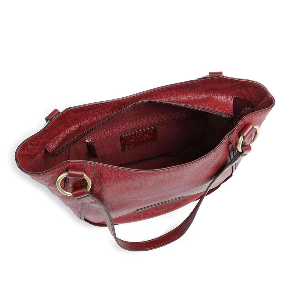 Shopping bag 'Diagonal' grande in pelle main image 0