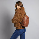 Zaino Donna THE BRIDGE linea Domitilla in Pelle Marrone