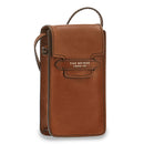 Borsa Donna Tracolla Porta Cellulare THE BRIDGE in Pelle Marrone linea Lucrezia
