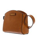 THE BRIDGE Damen-Umhängetasche Costanza-Linie aus biskuitfarbenem Leder