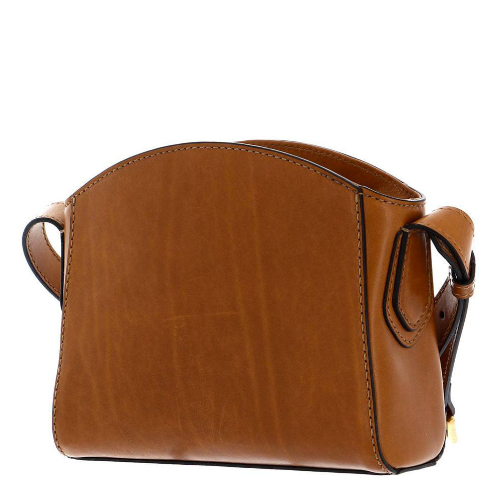 THE BRIDGE Damen-Umhängetasche Costanza-Linie aus biskuitfarbenem Leder