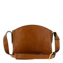 THE BRIDGE Damen-Umhängetasche Costanza-Linie aus biskuitfarbenem Leder