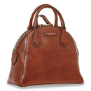 Borsa Donna a Mano con Tracolla THE BRIDGE linea Costanza in Pelle Marrone