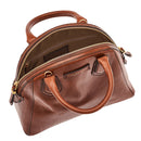 Borsa Donna a Mano con Tracolla THE BRIDGE linea Costanza in Pelle Marrone